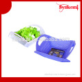 Plastic folding fruit vegetable storage basket